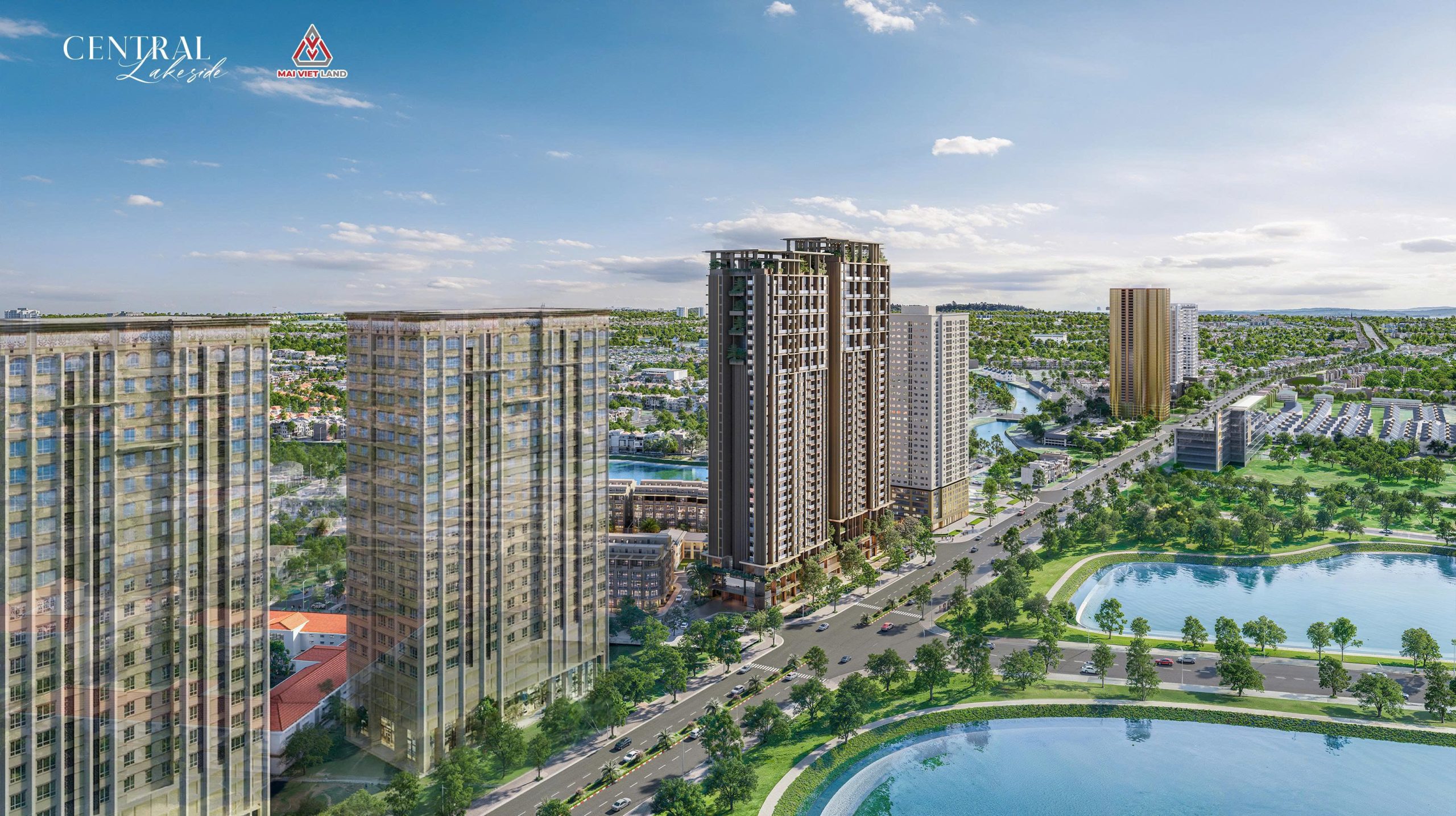 Phối cảnh chung cư 2 Taseco Trung Văn - Central Lakeside